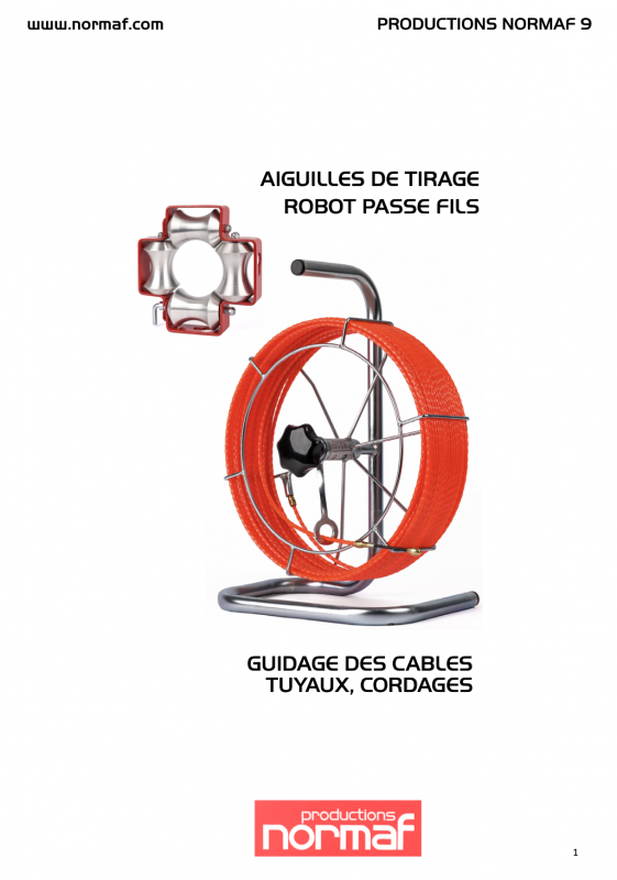AIGUILLES DE TIRAGE ROBOT PASSE FILS GUIDAGE DES CABLES TUYAUX, CORDAGES